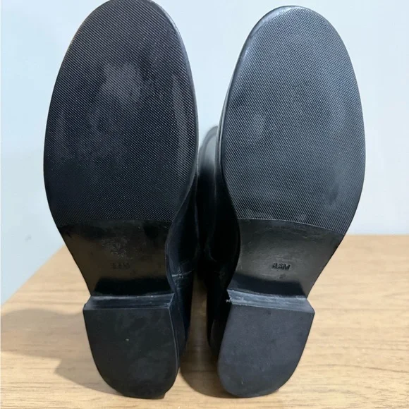 Tory Burch Black Leather Riding Boots - Picture 6 of 8